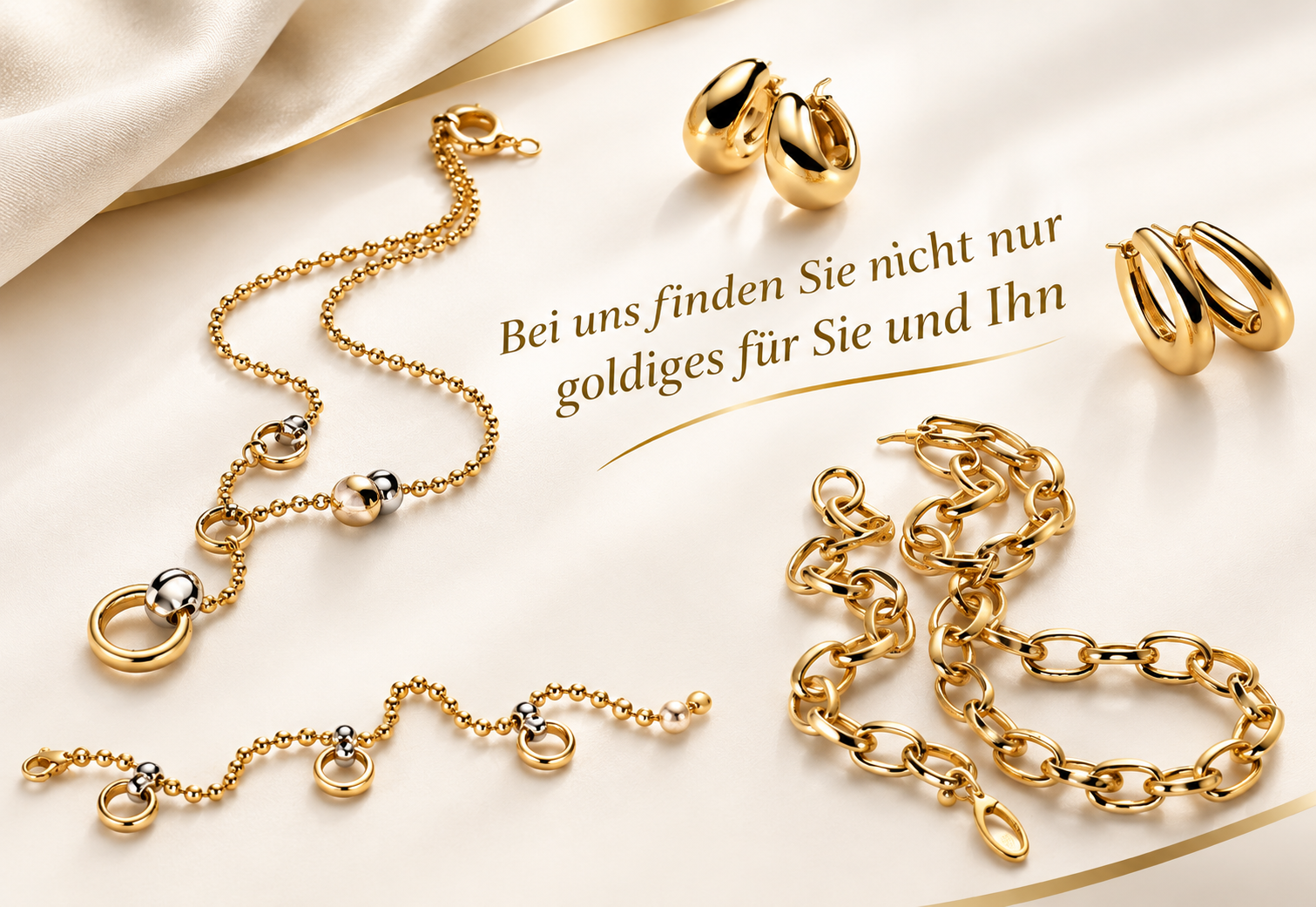 Ausgewählter Goldschmuck