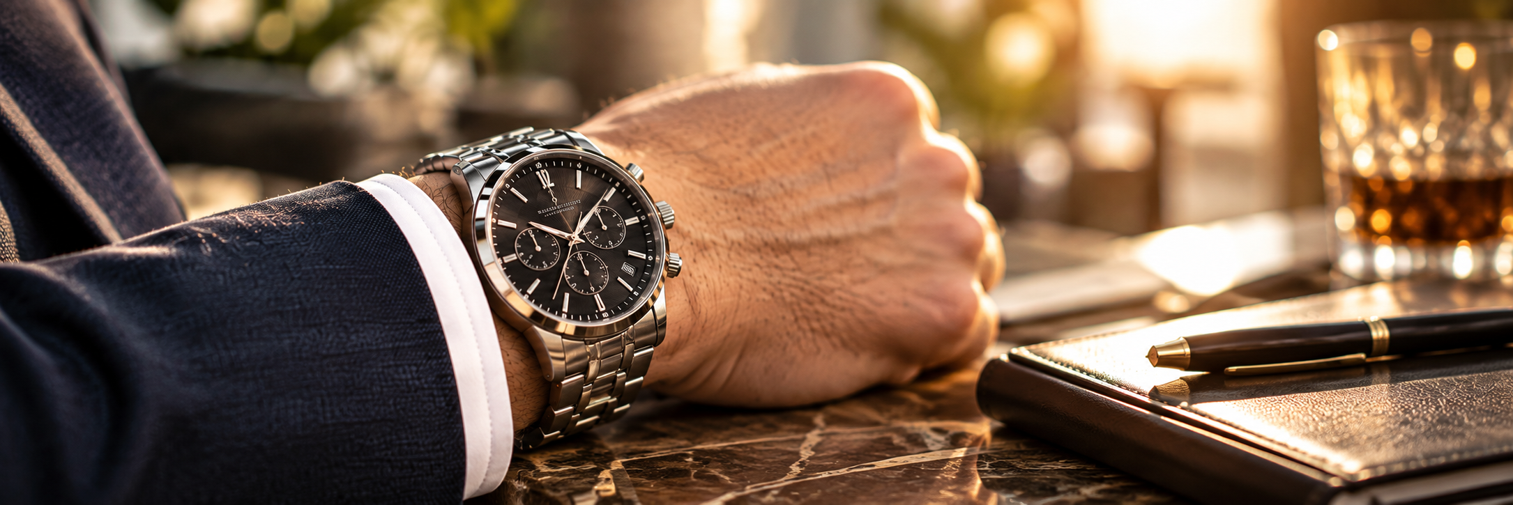 Elegante Armbanduhr